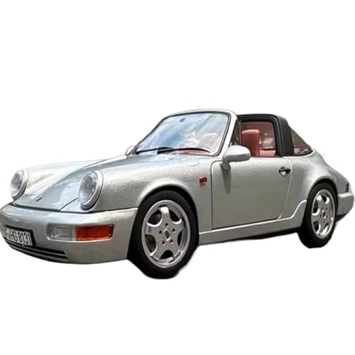 Mini Auto Spielzeug 1:18 Für Porsche 911 964 Carrera Targa Sportwagen-Kollektion Legierung Automodell Statische Ornamente Wohnkultur von CYQOCD