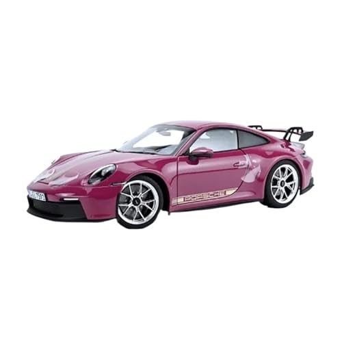 Mini Auto Spielzeug 1:18 Für Porsche 911 992 GT3 RS Legierung Sammlung Automodell Ornamente Spielzeugauto Souvenir Wohnkultur von CYQOCD