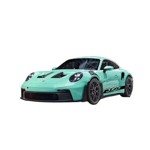 Mini Auto Spielzeug 1:18 Für Porsche 911 992 GT3 RS Supercar Sammlerstück Harz Automodell Statisches Fahrzeug Indoor Display Wohnkultur von CYQOCD
