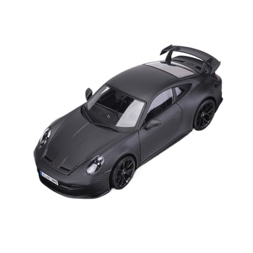 Mini Auto Spielzeug 1:18 Für Porsche 911 GT3 RS Carbon Fiber Deluxe Edition Volle Tür Design Legierung Simulation Dekoration Auto Wohnkultur von CYQOCD