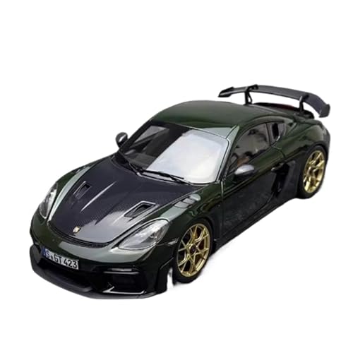 Mini Auto Spielzeug 1:18 Für Porsche 911 GT4 Legierung Automodell Sammlerstücke Statische Ornamente Szenendekoration Wohnkultur(Green) von CYQOCD