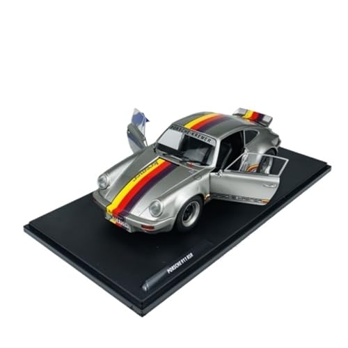 Mini Auto Spielzeug 1:18 Für Porsche 911 RSR Kremer Rally Silberlegierung Großserien-Sammleredition Limousine Maßstab Spielzeug Wohnkultur von CYQOCD