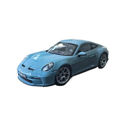 Mini Auto Spielzeug 1:18 Für Porsche 911 S/T 2023 Legierung Blau Druckguss Auto Modell Indoor Und Outdoor Spielzeug Wohnkultur von CYQOCD