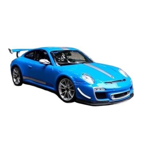 Mini Auto Spielzeug 1:18 Für Porsche 911GT3 Schwarz Blau Sportwagen Metall Automodell Großmaßstab Spielzeug Ornamente Wohnkultur von CYQOCD