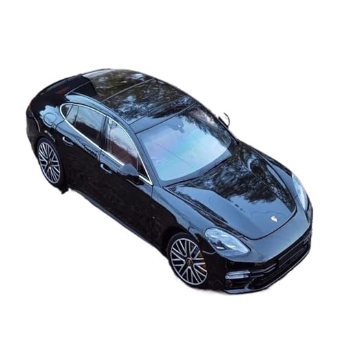 Mini Auto Spielzeug 1:18 Für Porsche Panamera Automodell Coupé Fließheck Display-Kollektion Statische Display-Enthusiasten Wohnkultur(Black) von CYQOCD