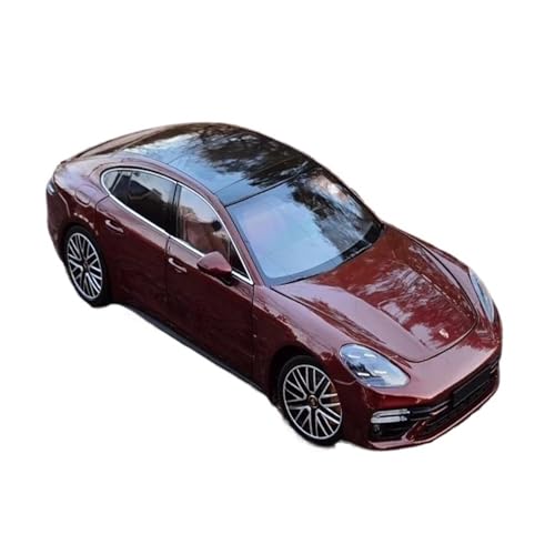 Mini Auto Spielzeug 1:18 Für Porsche Panamera Automodell Coupé Fließheck Display-Kollektion Statische Display-Enthusiasten Wohnkultur(Red) von CYQOCD