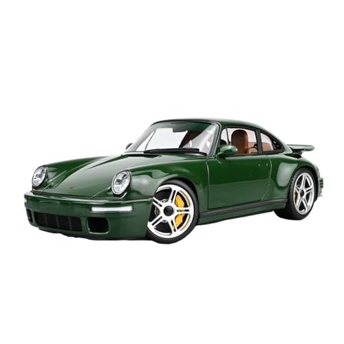 Mini Auto Spielzeug 1:18 Für Porsche RUF SCR 2024 Legierung Voll Offen Metall Auto Modell Grün Teenager' Lieblings Spielzeug Wohnkultur von CYQOCD