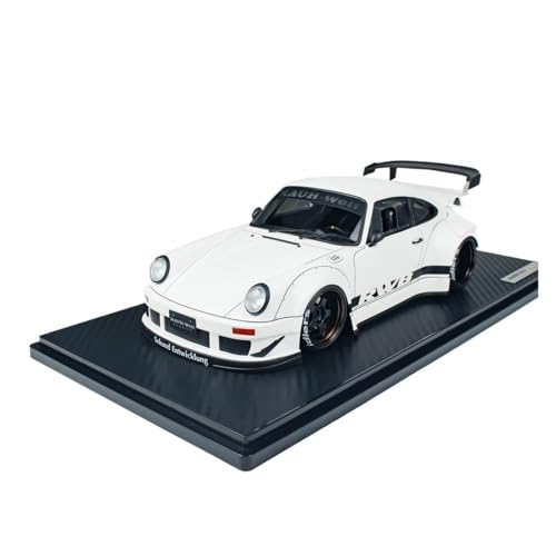 Mini Auto Spielzeug 1:18 Für Porsche RWB 930 Weiß Supersportwagen Klassisches Legierungsautomodell Displayständer Dekorationsmodell Wohnkultur Mini Auto Spielzeug 1:18 Für Porsche RWB 930 Weiß Supersportwagen Klassisches Legierungsautomodell Displayständer Dekorationsmodell Wohnkultur von CYQOCD
