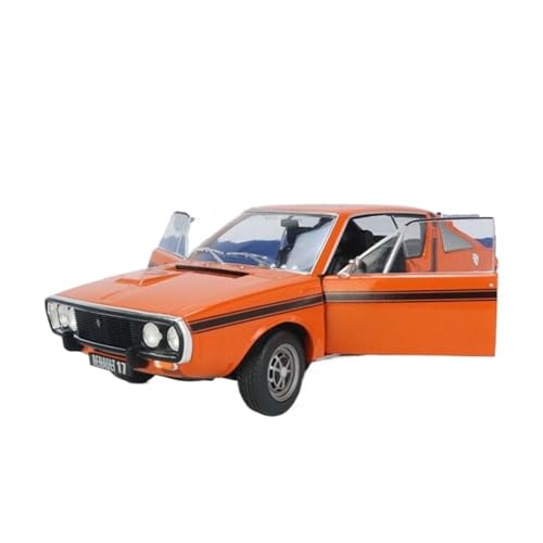 Mini Auto Spielzeug 1:18 Für Renault 17 TS Orange 1973 Legierung Retro Limousine Diecast Display Ornament Erwachsene Sammlung Wohnkultur Mini Auto Spielzeug 1:18 Für Renault 17 TS Orange 1973 Legierung Retro Limousine Diecast Display Ornament Erwachsene Sammlung Wohnkultur von CYQOCD