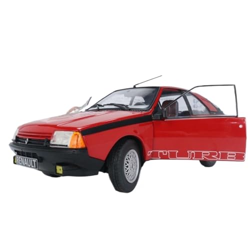 Mini Auto Spielzeug 1:18 Für Renault Fuego Turbo Rot Legierung Skala Modell Schlafzimmer Dekoration Indoor Spielzeug 1980 Wohnkultur von CYQOCD