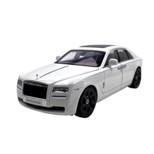 Mini Auto Spielzeug 1:18 Für Rolls-Royce Ghost Mehrfarbige Sammlerstücke Aus Druckgusslegierung Spielzeugidee Für Geburtstage Wohnkultur(White) von CYQOCD