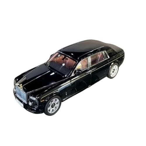 Mini Auto Spielzeug 1:18 Für Rolls-Royce Phantom Extended Edition Legierung Simulation Auto Modell Sammlerstücke Fahrzeuge Wohnkultur(Black) von CYQOCD
