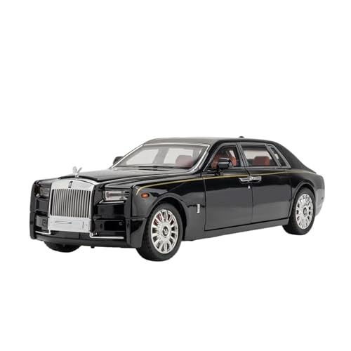 Mini Auto Spielzeug 1:18 Für Rolls Royce Phantom Starlight Headliner Legierung Auto Modell Casting Sound Und Licht Spielzeug Wohnkultur(Black) von CYQOCD