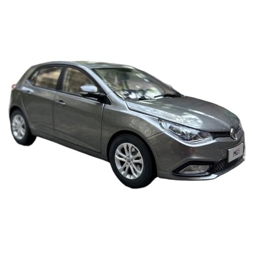 Mini Auto Spielzeug 1:18 Für SAIC MG5 Realistische Metallfahrzeug Statisches Auto Legierung Modellschrank Sammlung Ornamente Wohnkultur(Brown) von CYQOCD