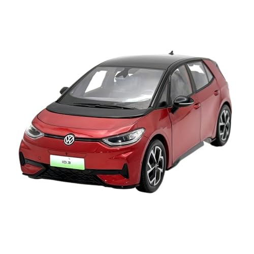 Mini Auto Spielzeug 1:18 Für SAIC Volkswagen ID.3 ID3GTX Kit Rotlichtversion SUV-Legierungsauto Druckgussmetallornamente Wohnkultur von CYQOCD