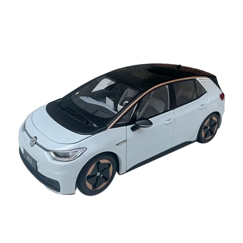 Mini Auto Spielzeug 1:18 Für SAIC Volkswagen ID.3 SUV Light Edition Legierung Mini Druckguss Automodell Weiße Dekoration Wohnkultur Mini Auto Spielzeug 1:18 Für SAIC Volkswagen ID.3 SUV Light Edition Legierung Mini Druckguss Automodell Weiße Dekoration Wohnkultur von CYQOCD
