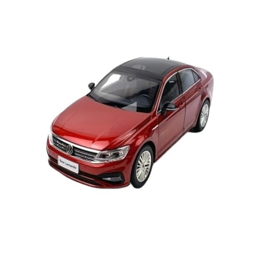 Mini Auto Spielzeug 1:18 Für SAIC Volkswagen Lamando 2019 Spielzeugfahrzeug Aus Legierung Mit Druckguss Für Die Anzeige Von Erwachsenen Wohnkultur(Red) von CYQOCD