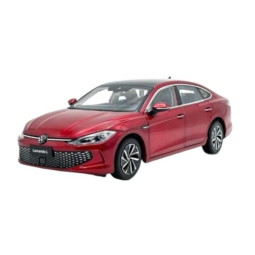 Mini Auto Spielzeug 1:18 Für SAIC Volkswagen Lamando L (Rot) Diecast Metall Modell Auto Erwachsene Ideen Für Fans Spielzeug Wohnkultur von CYQOCD