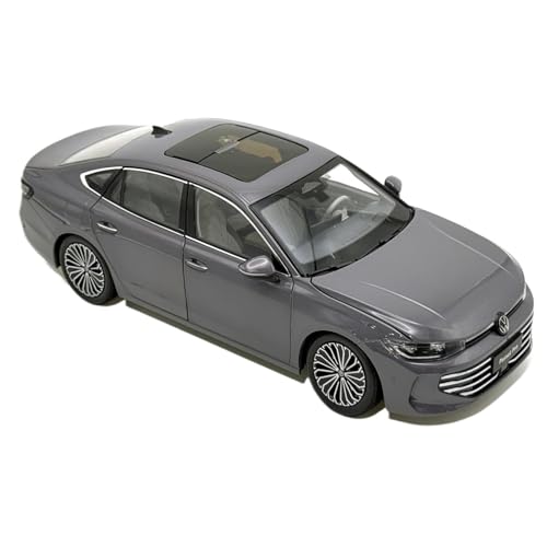 Mini Auto Spielzeug 1:18 Für SAIC Volkswagen Passat Pro Classic/Starry Sky Edition Legierung Auto Modell Enthusiasten Geschenk Wohnkultur(Gray) von CYQOCD