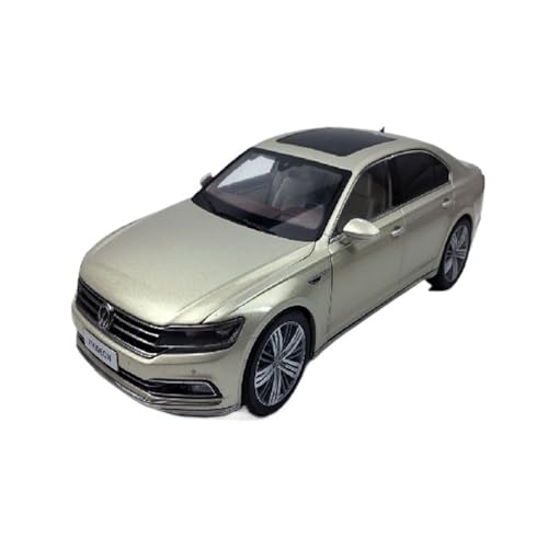 Mini Auto Spielzeug 1:18 Für SAIC Volkswagen Phaeton Braun/Silber Limousine Legierung Automodell Sammlerstück Für Erwachsene Wohnkultur(Silver) von CYQOCD