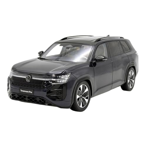 Mini Auto Spielzeug 1:18 Für SAIC Volkswagen Tourang Pro Teramont 2025 Braun/lila Legierung Simulation Skala Auto Modell Wohnkultur(Purple) von CYQOCD