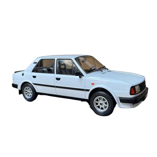 Mini Auto Spielzeug 1:18 Für Skoda 130L 1980 Automodell Legierung Keine Tür Offen Keine Lenkung Simulierte Vintage-Dekoration Wohnkultur von CYQOCD