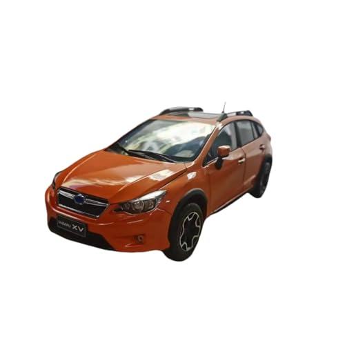 Mini Auto Spielzeug 1:18 Für Subaru Xv Orange Druckgusslegierung Statische Sammlung Automodell Sammlung Simulationsfahrzeug Wohnkultur von CYQOCD