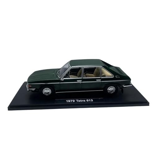 Mini Auto Spielzeug 1:18 Für Tatra 613 1979 Vb Legierung Seltene Klassische Rennwagen Modell Sammlung Druckguss Souvenir Display Wohnkultur(Green) von CYQOCD