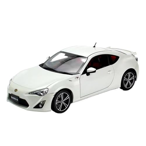 Mini Auto Spielzeug 1:18 Für Toyota 86GT AA Legierung Auto Modell Metall Handwerk Sammlung Ornamente Fenster Display Wohnkultur(Silver) von CYQOCD