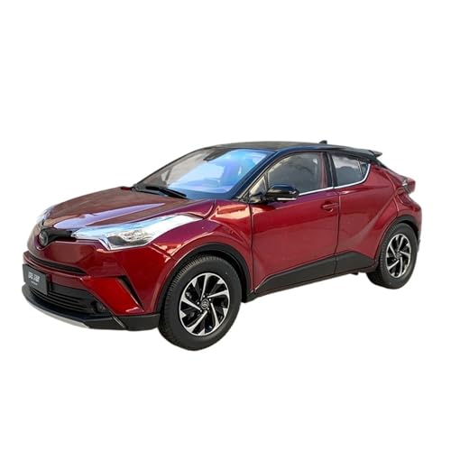Mini Auto Spielzeug 1:18 Für Toyota Izoa Crossover SUV Druckguss-Spielzeugautomodell Aus Legierung Für Ornamente Von Familie Und Freunden Wohnkultur(White) von CYQOCD