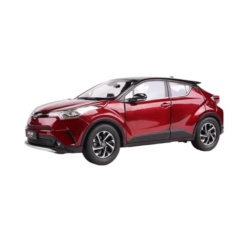 Mini Auto Spielzeug 1:18 Für Toyota Izoa Volltür-Legierung Automodell Statisches Modell Spielzeug Display Sammlerdekoration Wohnkultur(Red) von CYQOCD