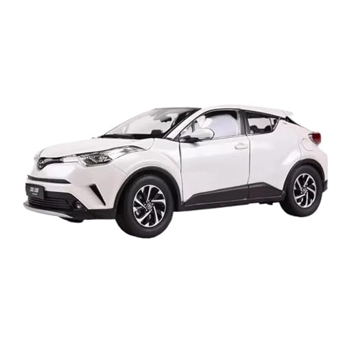 Mini Auto Spielzeug 1:18 Für Toyota Izoa Volltür-Legierung Automodell Statisches Modell Spielzeug Display Sammlerdekoration Wohnkultur(White) von CYQOCD