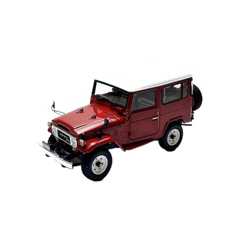 Mini Auto Spielzeug 1:18 Für Toyota Land Cruiser Lc40 Van Druckguss Seltenes Automodell Legierung Ornamente Geländewagen Wohnkultur von CYQOCD