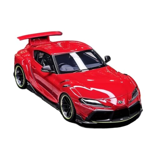 Mini Auto Spielzeug 1:18 Für Toyota Tom's Gr Supra 2020 Harzautomodell Roter Kann Für Sammeln Und Dekorieren Verwendet Werden Wohnkultur von CYQOCD