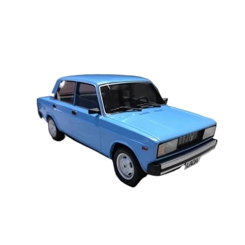 Mini Auto Spielzeug 1:18 Für Union Lada 2105 Vintage Autos Modell Blau Erwachsene Spielzeug Klassiker Ornamente Souvenir Wohnkultur(Blue A) von CYQOCD