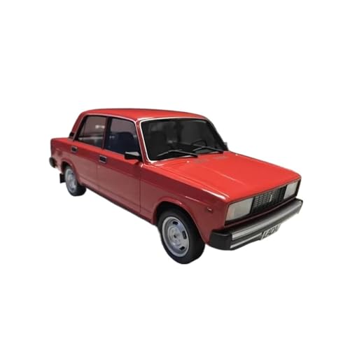Mini Auto Spielzeug 1:18 Für Union Lada 2105 Vintage Autos Modell Blau Erwachsene Spielzeug Klassiker Ornamente Souvenir Wohnkultur(Red) von CYQOCD