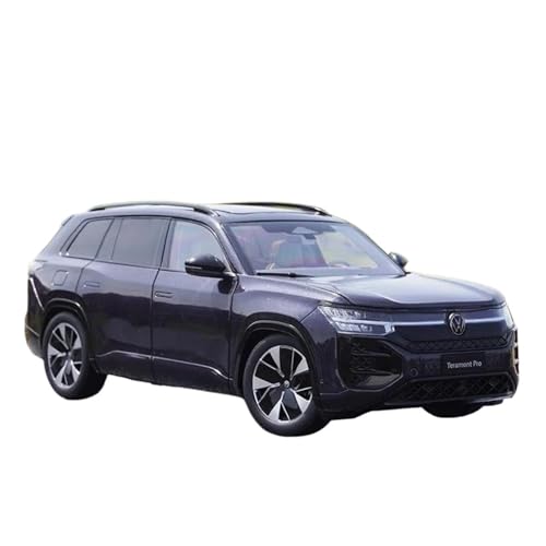 Mini Auto Spielzeug 1:18 Für VW Teramont Pro SUV Legierung Ornamente Auto Modell Off-Road Fahrzeuge Druckguss Erwachsenen Sammlung Wohnkultur(Black) von CYQOCD