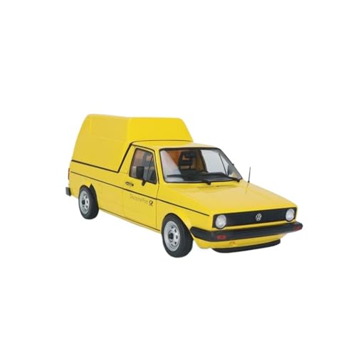 Mini Auto Spielzeug 1:18 Für Volkswagen 1982 Caddy Mk.1 Gelb Legierung LKW Große Maßstab Sammler Dekoration Wohnkultur Mini Auto Spielzeug 1:18 Für Volkswagen 1982 Caddy Mk.1 Gelb Legierung LKW Große Maßstab Sammler Dekoration Wohnkultur von CYQOCD