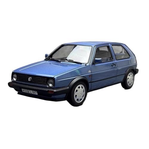 Mini Auto Spielzeug 1:18 Für Volkswagen Golf 10 Millionen 1988 Legierung Automodell Ornament Indoor Und Outdoor Spielzeug Blau Wohnkultur von CYQOCD