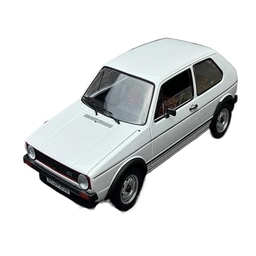 Mini Auto Spielzeug 1:18 Für Volkswagen Golf GTI 1976 Legierung Automodell Vintage Diecast Sammlerspielzeugauto Display Wohnkultur von CYQOCD