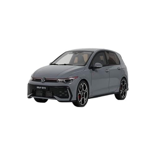 Mini Auto Spielzeug 1:18 Für Volkswagen Golf Golf 8. Generation GTI Grau Harz Automodell Klassische Limousine Souvenir Wohnkultur Mini Auto Spielzeug 1:18 Für Volkswagen Golf Golf 8. Generation GTI Grau Harz Automodell Klassische Limousine Souvenir Wohnkultur von CYQOCD