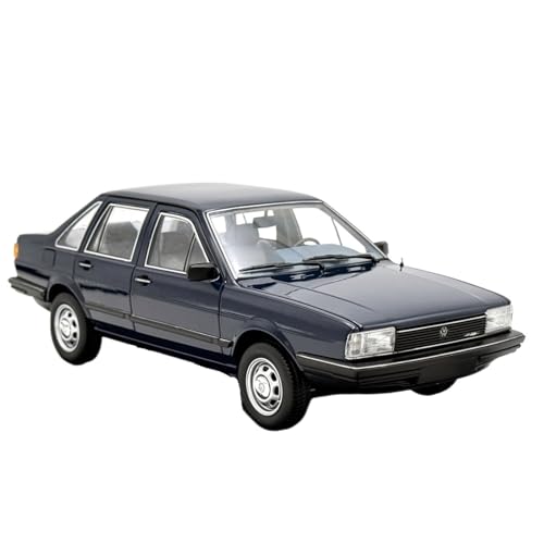 Mini Auto Spielzeug 1:18 Für Volkswagen Santana 1983 Passat B2 Rot Und Blau Legierung Auto Modell Druckguss Fahrzeuge Wohnkultur(Blue) von CYQOCD