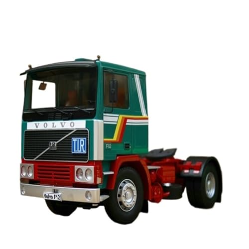 Mini Auto Spielzeug 1:18 Für Volvo F12 20 Sattelzugmaschine Legierung LKW Modell Hobbyist Sammlung Engineering Fahrzeuge Wohnkultur(Green) von CYQOCD
