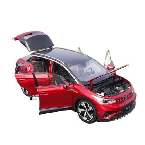 Mini Auto Spielzeug 1:18 Für Vw Id4 Id.4 X SUV Legierung Neue Energie Auto Modell Druckguss Ornamente Fahrzeuge Senden Sie Einen Freund Wohnkultur(Red) von CYQOCD