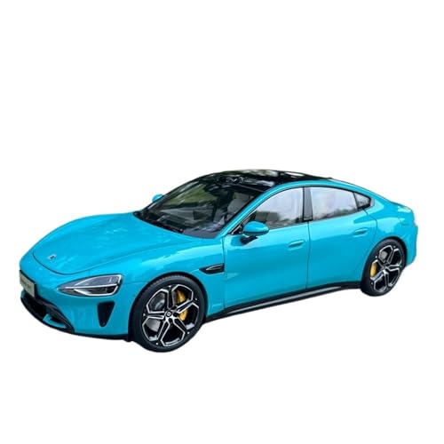 Mini Auto Spielzeug 1:18 Für Xiaomi SU7 Multi-Color Legierung Auto Modell Maßstab Retro Ornament Sammlung Desktop Display Wohnkultur(Blue) von CYQOCD
