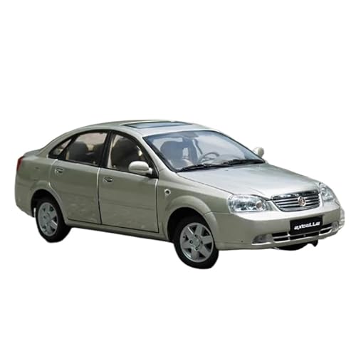 Mini Auto Spielzeug 1:18 für Buick Excelle Limousine Legierung Auto Modell Sammlerstücke Statische Ornamente Erwachsene Hobby Spielzeug Wohnkultur(Gold) von CYQOCD