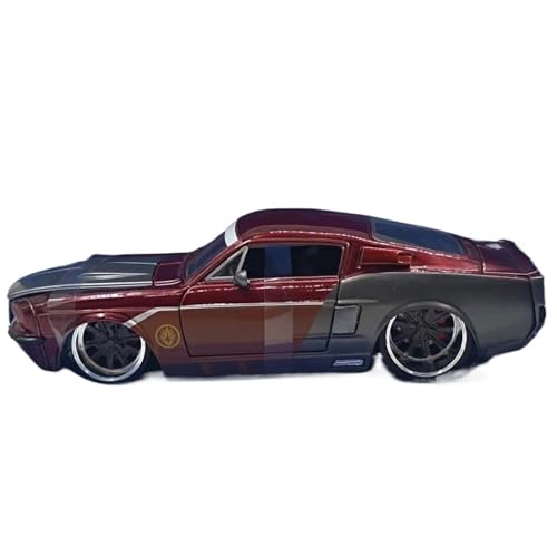 Mini Auto Spielzeug 1:24 Für (1967) Ford Shelby GT500 Retro-Legierung Limousine Automodell Statische Fahrzeug Spiel Requisiten Wohnkultur von CYQOCD