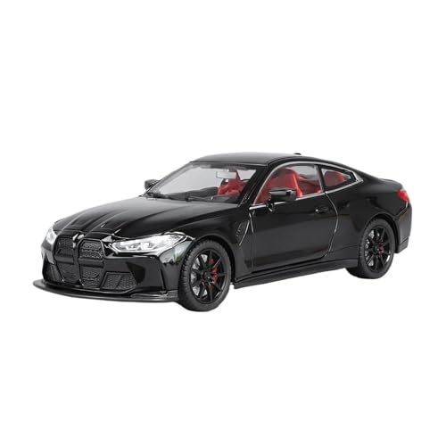 Mini Auto Spielzeug 1:24 Für BMW M4 IM Supercar Legierung Muscle-Car-Modell Sound Und Licht Auto Spielzeug Für Männer Fahrzeug Wohnkultur(Black) von CYQOCD