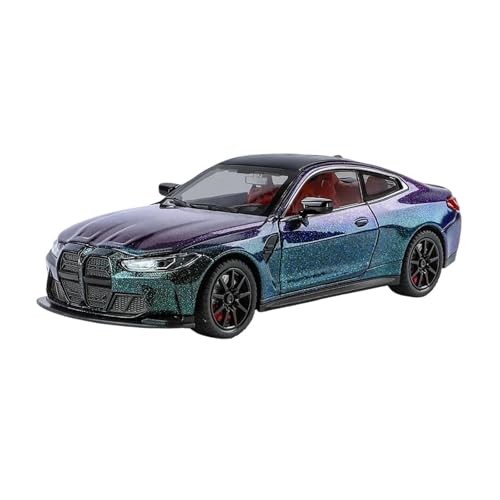 Mini Auto Spielzeug 1:24 Für BMW M4 IM Supercar Legierung Muscle-Car-Modell Sound Und Licht Auto Spielzeug Für Männer Fahrzeug Wohnkultur(Multi-Colored) von CYQOCD