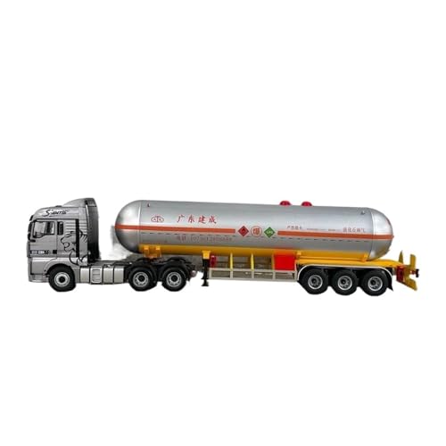 Mini Auto Spielzeug 1:24 Für Flüssiggas LPG Erdgas Gefahrguttransport-LKW Legierung Öltanker Modell Wohnkultur von CYQOCD